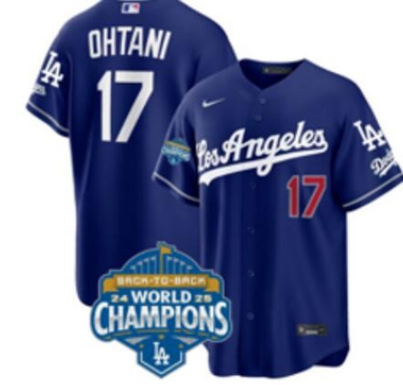 Men Los Angeles Dodgers #17 Ohtani blue Game 2026 Nike MLB Jersey 04010002->->MLB Jersey
